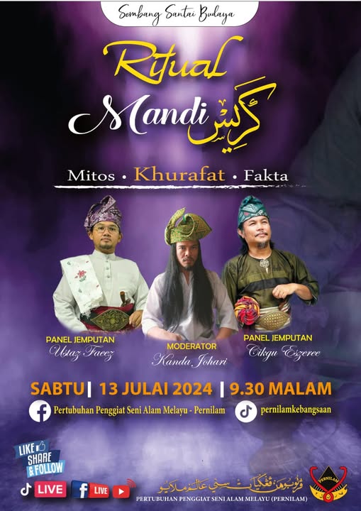 Sembang Santai Budaya – Ritual Mandi Keris